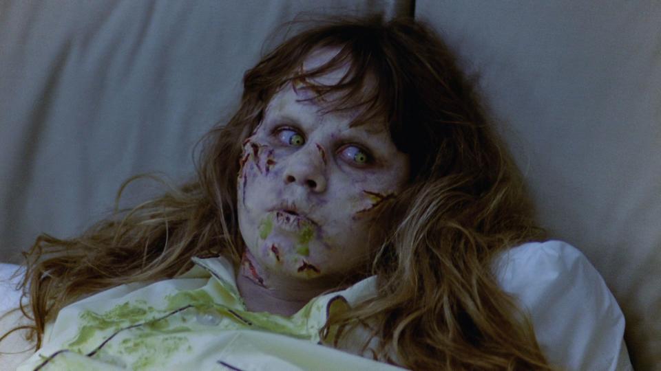 L'EXORCISTE THE EXORCIST 1973 de William Friedkin Linda Blair. d'apres le roman de William Peter Blatty based on the novel by William Peter Blatty Pro