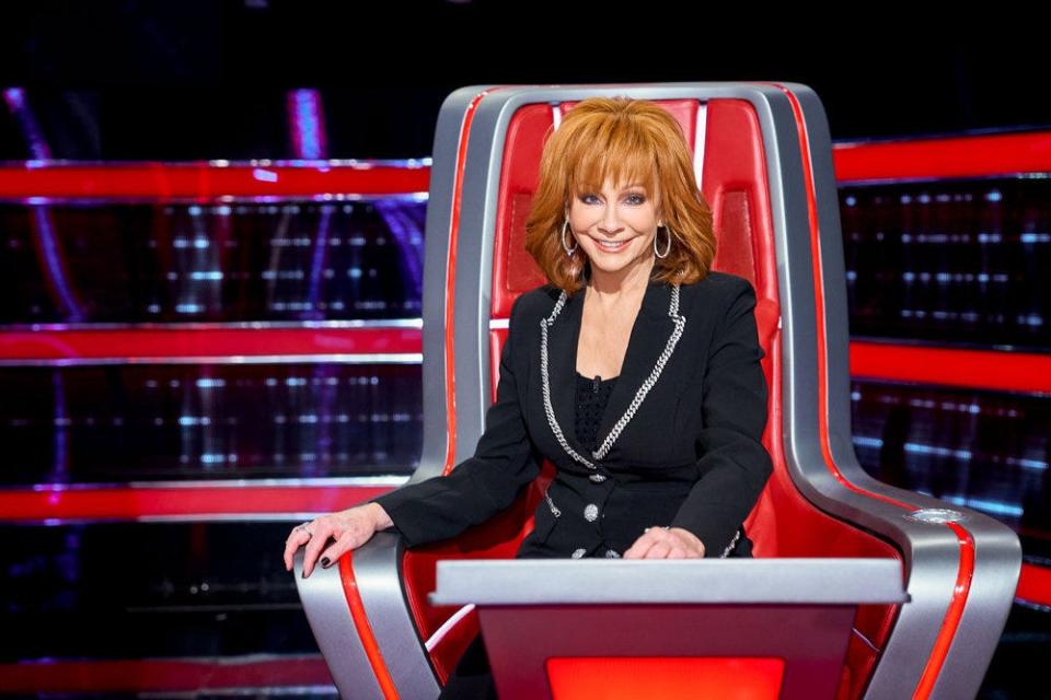 Reba McEntire, pictured, brought back Team Reba contestant Ms. Monét for an "absolutely beautiful" performance during the second round of Playoffs.