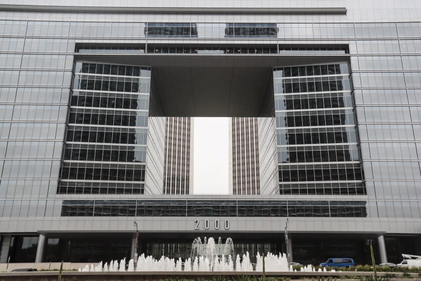 Century City, CA, Monday, September 27, 2021 - The CAA building. Century City-based Creative Artists Agency said Monday that it is acquiring ICM Partners, the fourth-largest Hollywood talent agency, for an undisclosed price. (Robert Gauthier/Los Angeles Times)