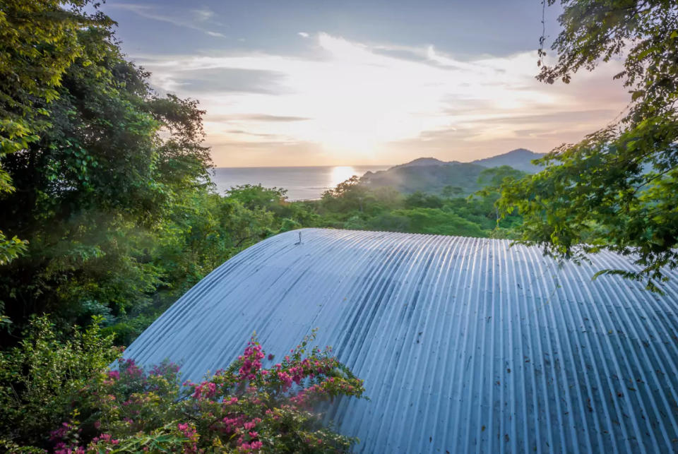 <p>The two-bedroom treehouse, which is found in one Central America’s largest private wildlife corridors, is a available for $256 a night. (Airbnb) </p>