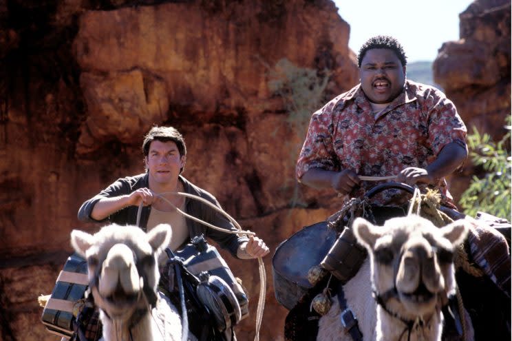 Jerry O’Connell and Anthony Anderson in ‘Kangaroo Jack.’ (Photo: Warner Brothers/courtesy Everett Collection)