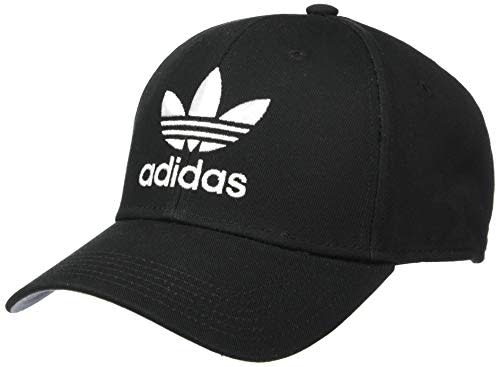 adidas Originals Men's Trefoil Structured Precurve Cap, Black/White, ONE SIZE (Amazon / Amazon)