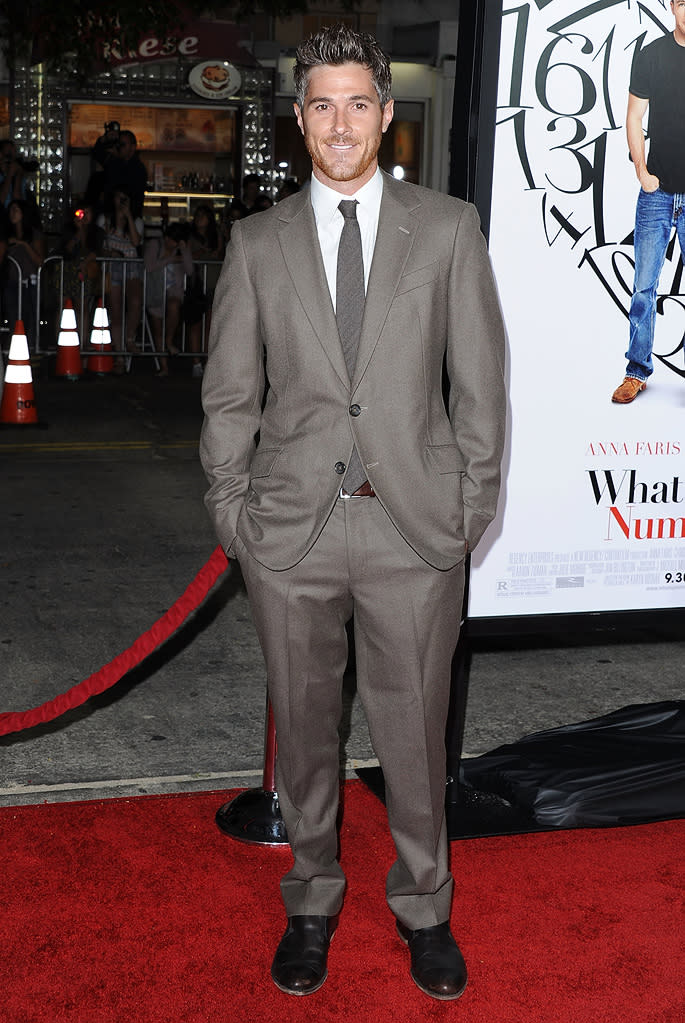 What's Your Number 2011 LA Premiere Dave Annable