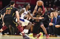 NBA: Philadelphia 76ers at Cleveland Cavaliers