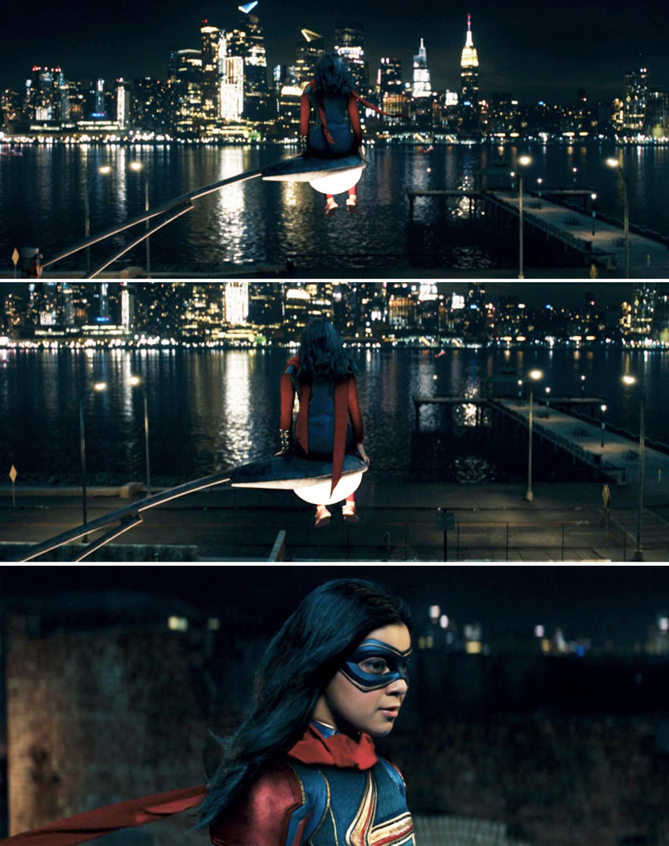 Screenshots from "Ms. Marvel"