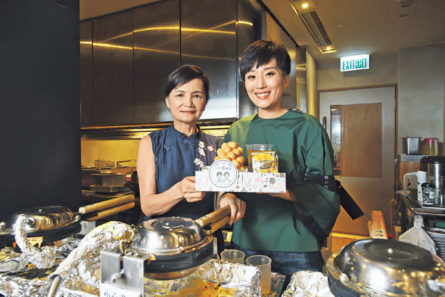 谷祖琳及谷媽媽經常研究新菜式，更會到不同餐廳食飯取靈感。（湯炳強攝）