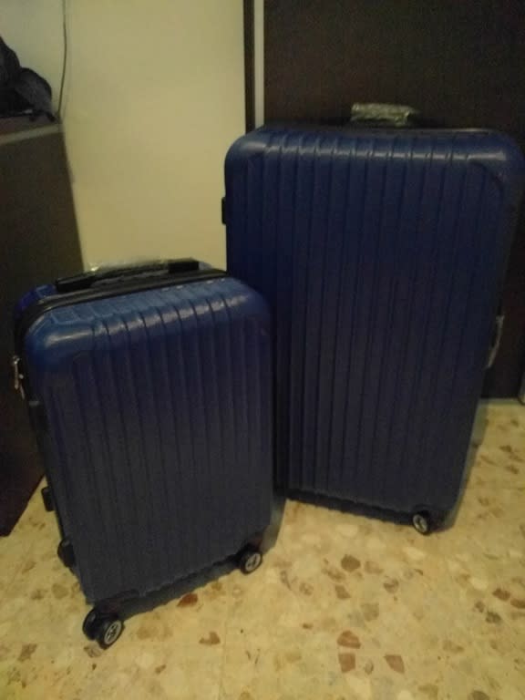 These suitcases