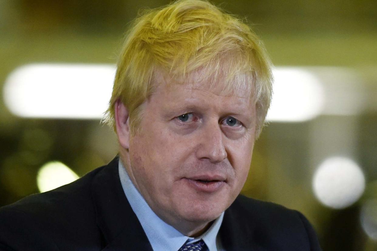 Prime Minister Boris Johnson: REUTERS