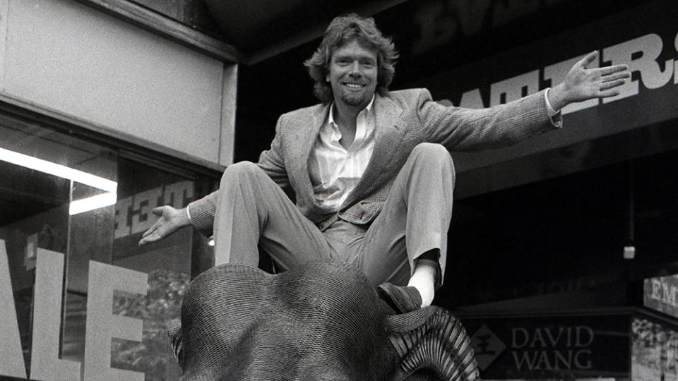 Branson expressed his desire to become an entrepreneur at a young age. - Credit: Getty