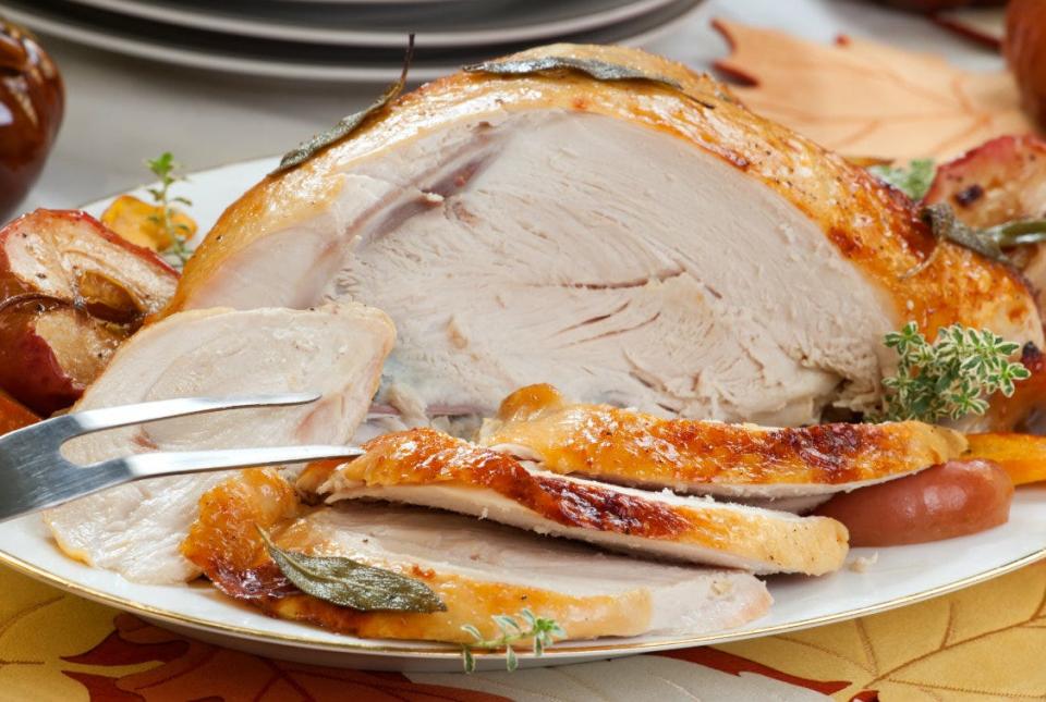 Turkey — Separate the breast from the legs and choose one to cook low and slow