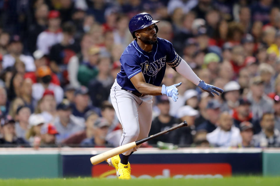 坦帕灣光芒Randy Arozarena。(Photo by Mary DeCicco/MLB Photos via Getty Images)