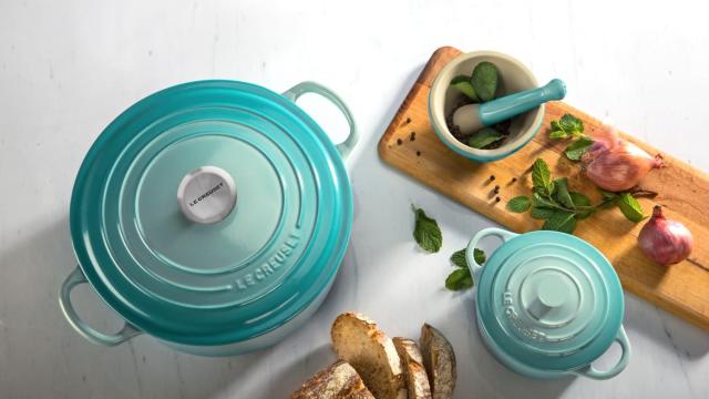 Le Creuset 7.5qt Chefs Oven in deep teal : r/LeCreuset