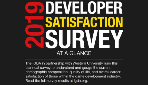 The IGDA represents game developers around the world.