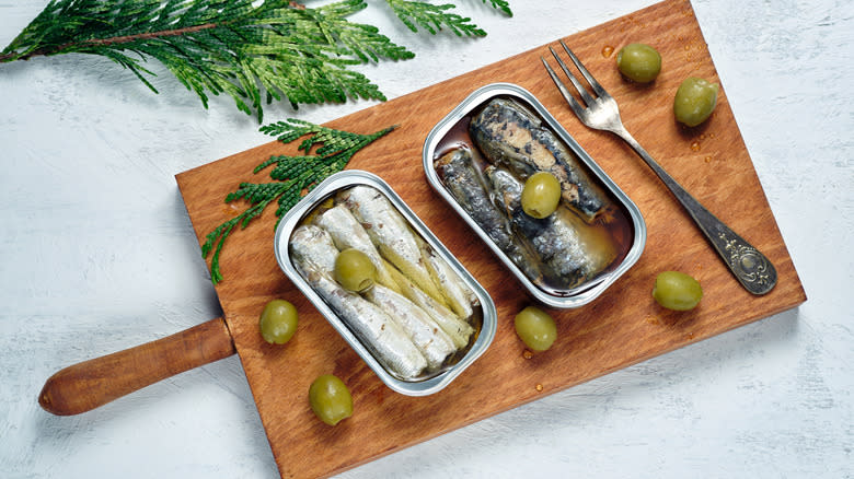 canned sardines