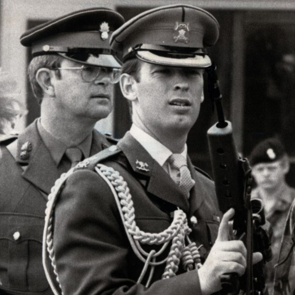 Major Hugh Lindsay pictured in 1984 - PA