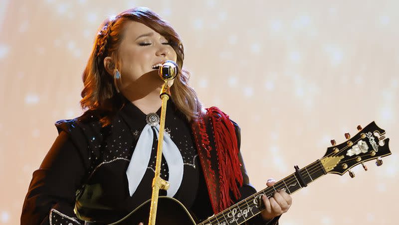 Ruby Leigh performs during the semifinals of “The Voice.” Leigh is one of the top five finalists on Season 24. 