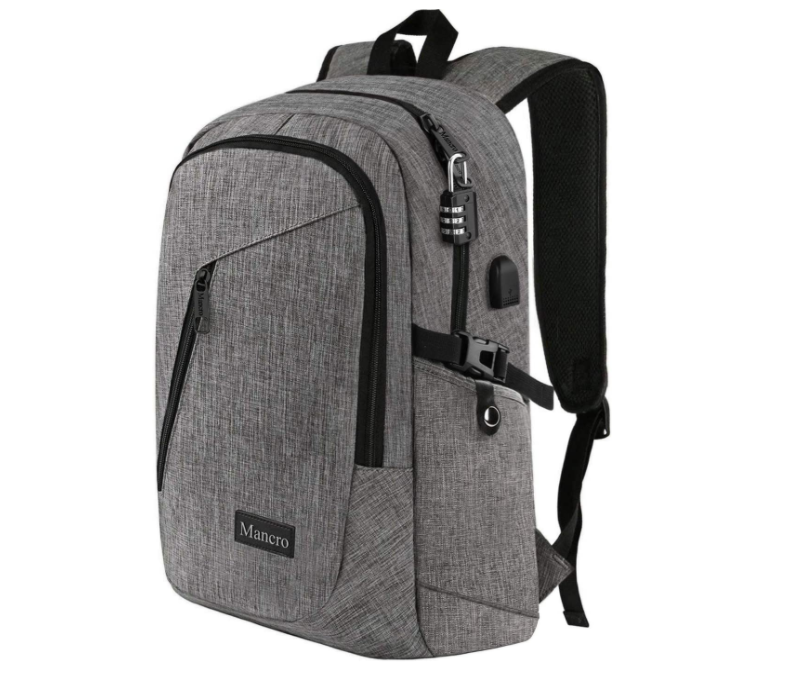 11) Mancro Laptop Backpack