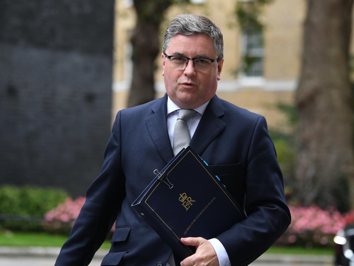 Justice secretary Robert Buckland (PA)