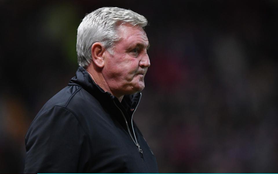 Steve Bruce has been sacked as Aston Villa manager
