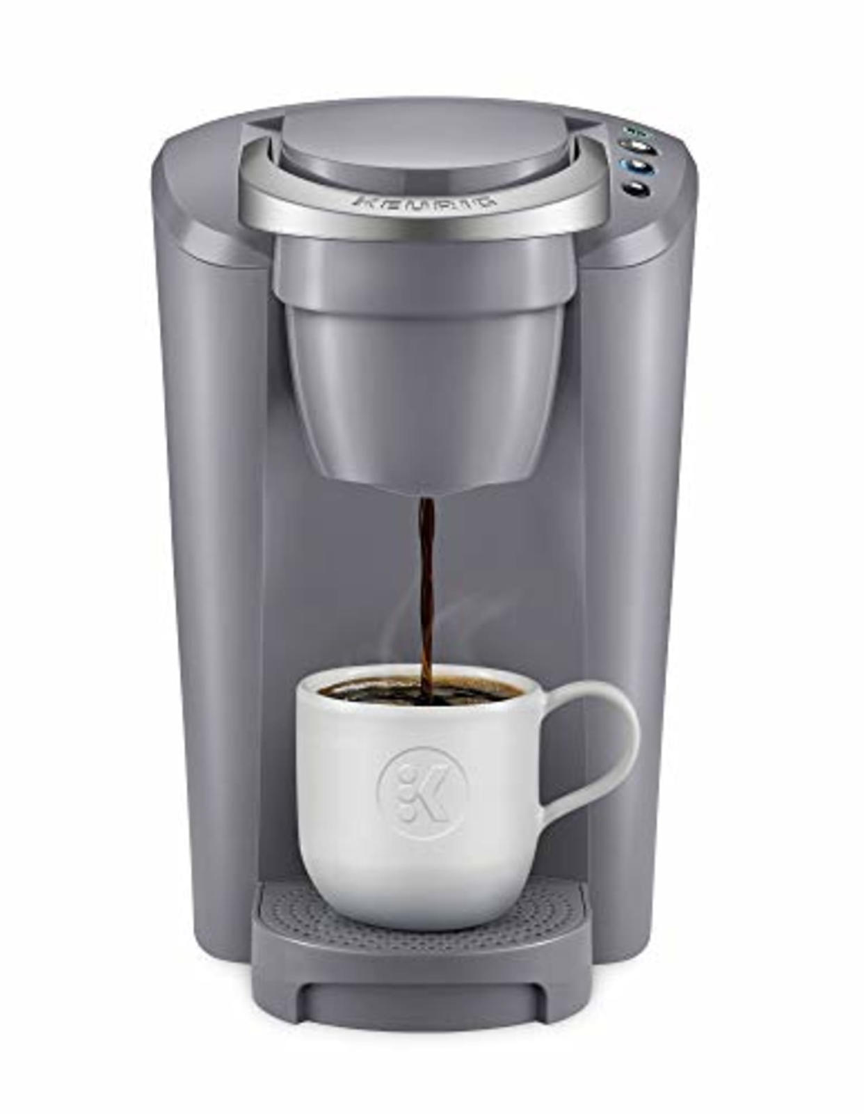 Keurig K-Compact Single-Serve K-Cup Pod Coffee Maker, Moonlight Gray (AMAZON)
