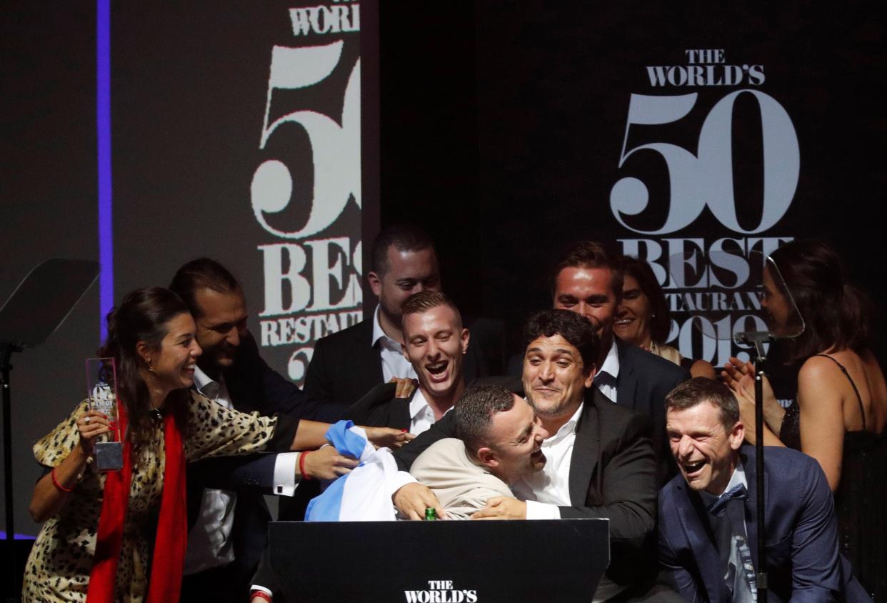 Fotografía de premiación The World’s 50 Best en el 2021. (Foto: EFE)