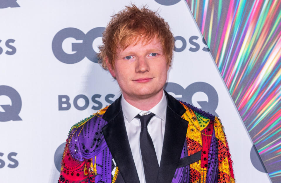 Accounts show a multi-million pound drop in Ed Sheeran profits credit:Bang Showbiz