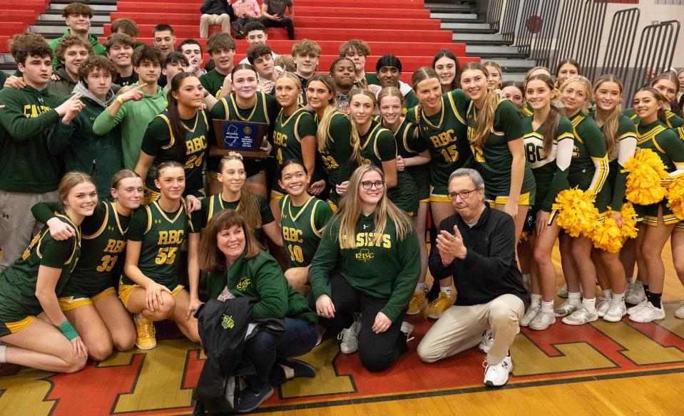 Red Bank Catholic Girls Basketball defeats Paul VI Eagles in NJSIAA Non-Public Sectional finals at Jackson Liberty High School in Jackson NJ on March 4, 2024.