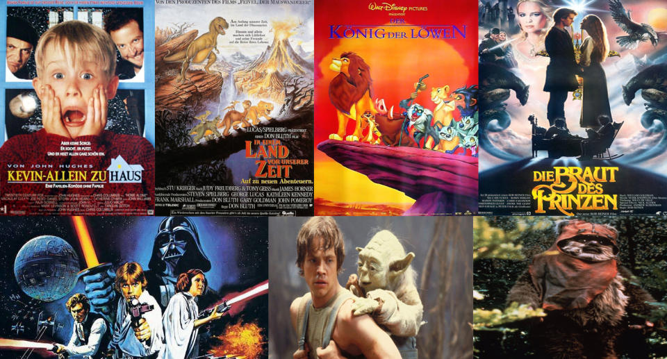 5 Lieblingsfilme (Bilder: Twentieth Century Fox, Universal, Disney, Lucas Arts, Rex)