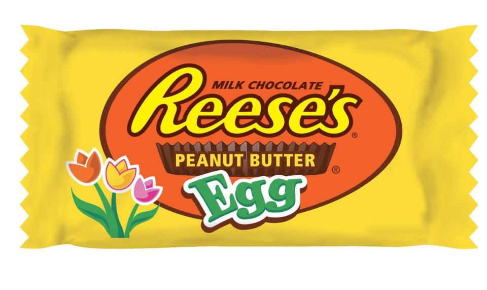 A Reese's Peanut Butter Egg