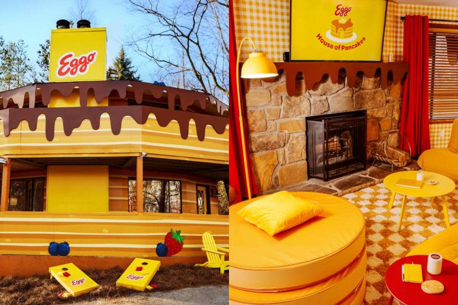 Eggo ofrece estancia completamente gratis en una “casa de pancakes” durante marzo 
