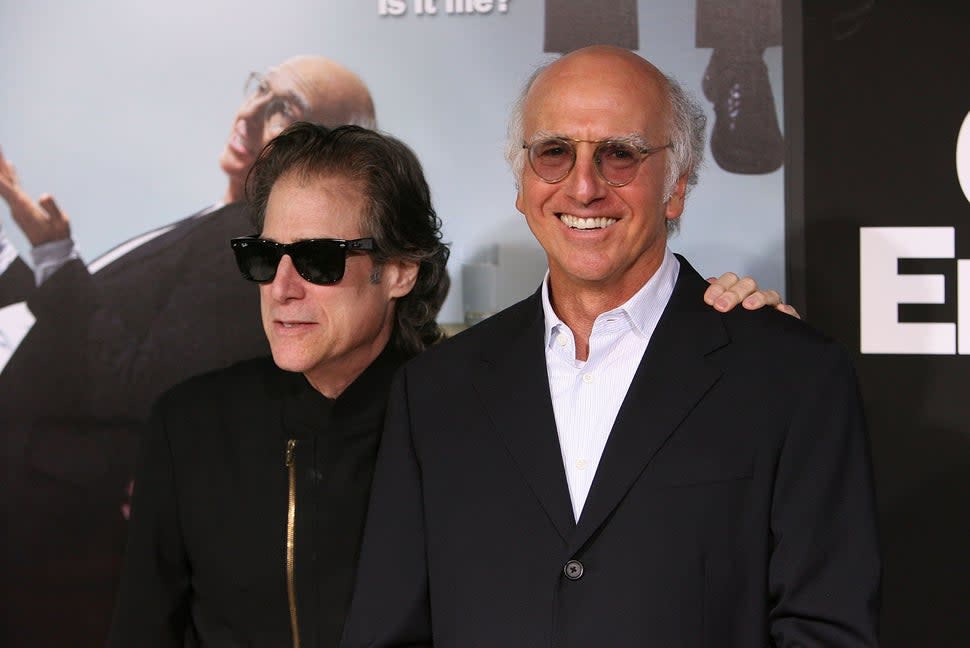 Richard Lewis and Larry David