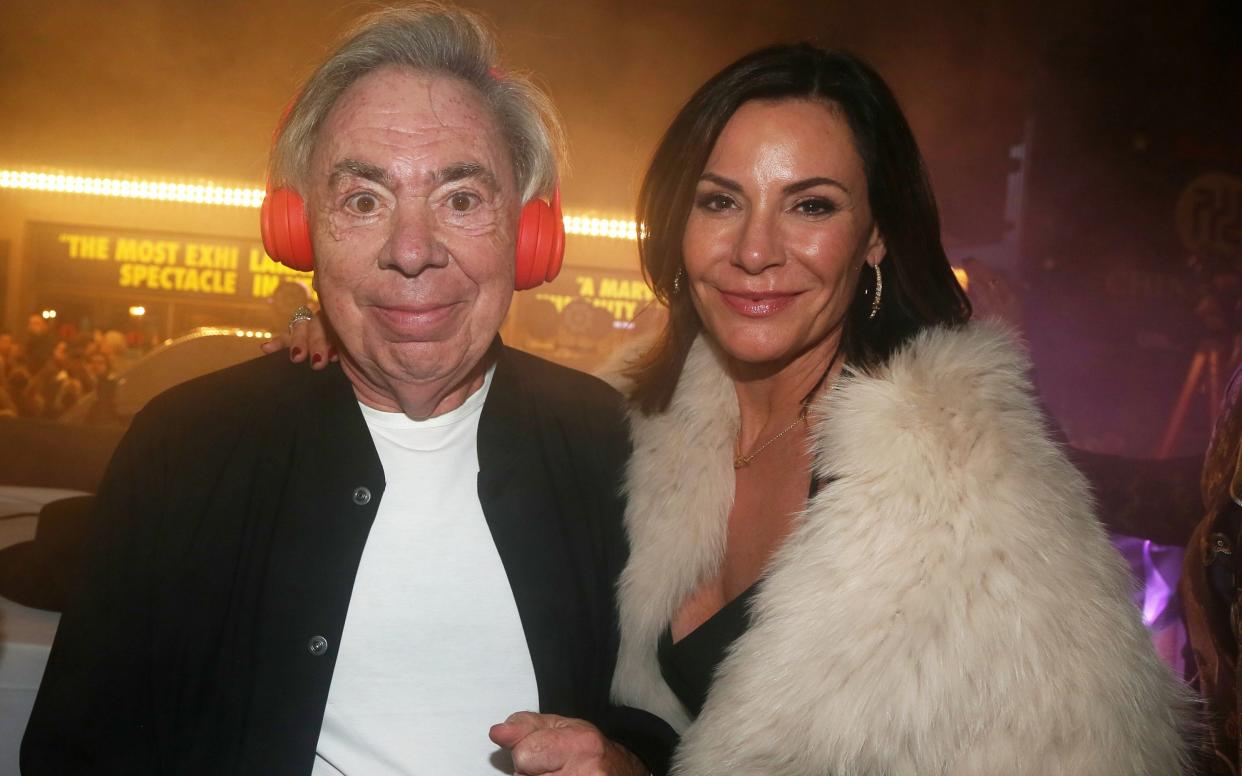 Sir Andrew Lloyd Webber and Luann de Lesseps - Bruce Glikas/Getty Images North America