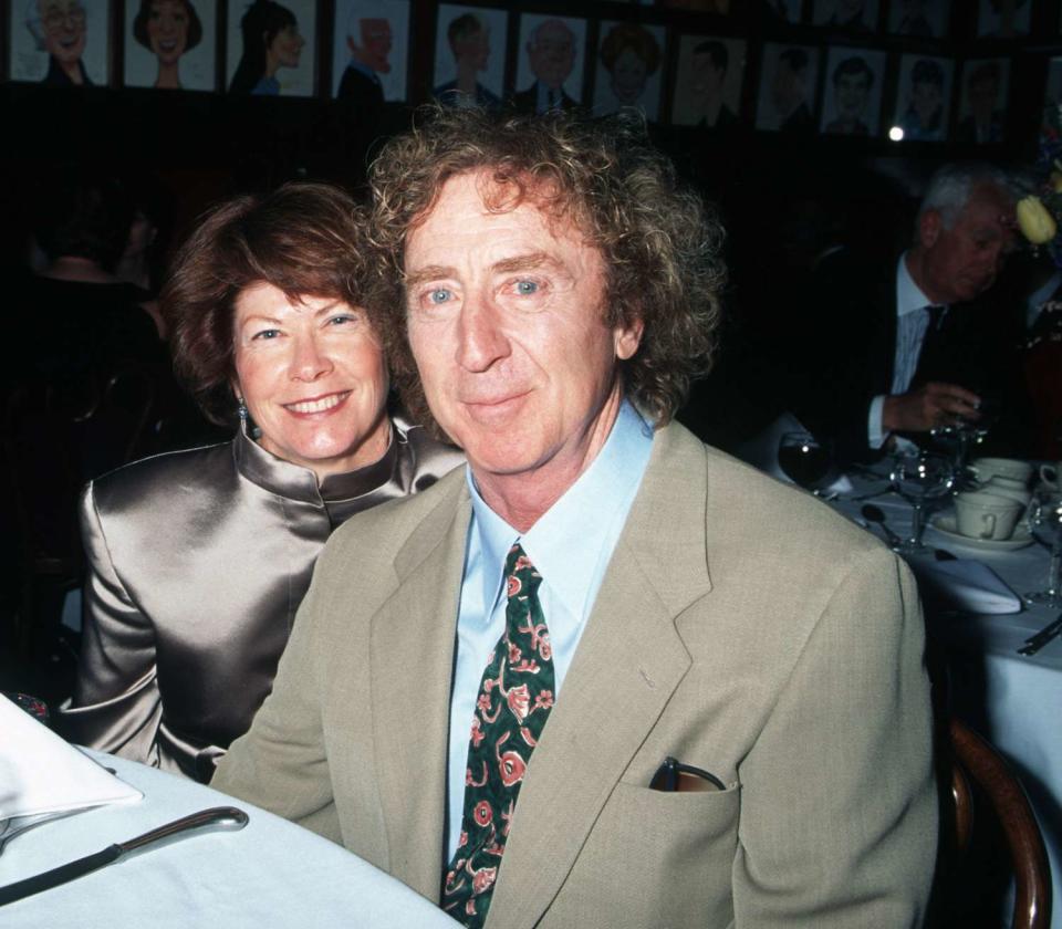 <p>Ron Galella, Ltd./Ron Galella Collection via Getty</p> Karen Boyer and Gene Wilder