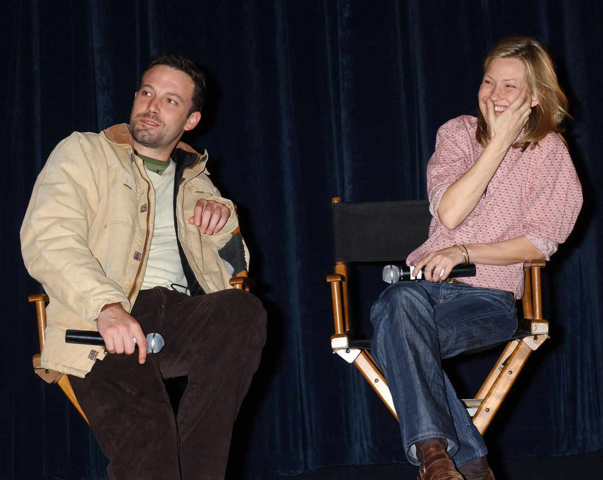 Ben Affleck and Joey Lauren Adams during 2005 Vulgarthon: 10th Anniversary of 