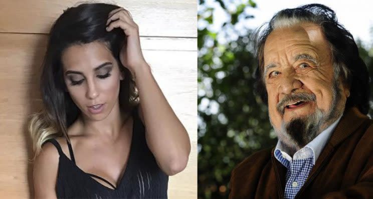 Cinthia Fernández asegura que Horacio Guarany es su abuelo. Fotos: instagram.com/cinthia_fernandez_ / Rubendigilio.com.ar