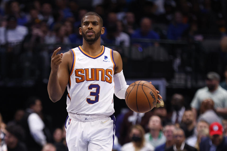 鳳凰城太陽Chris Paul。(Photo by Ron Jenkins/Getty Images)