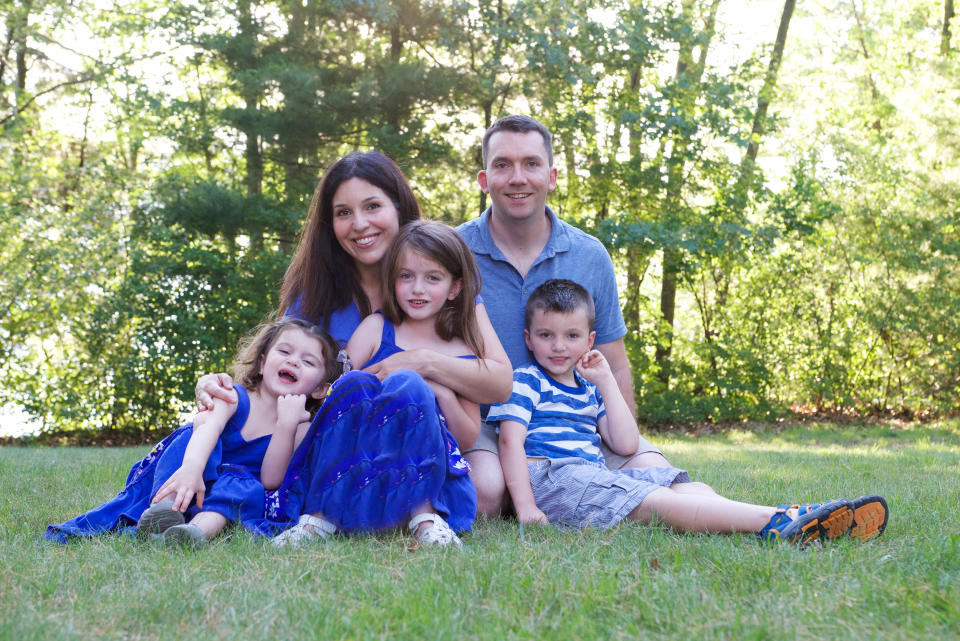 The Lemay family the summer Jacob turned 5.