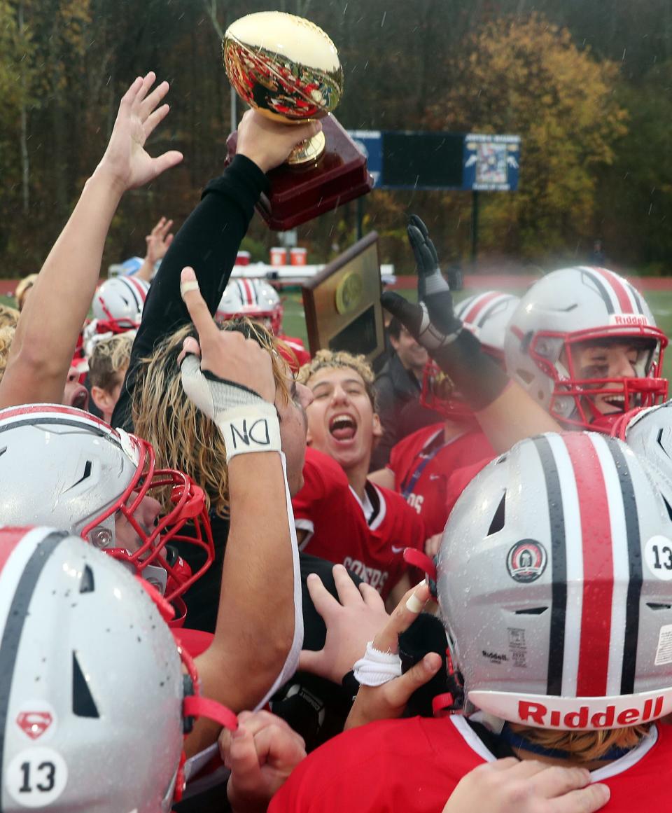 Somers defeated Rye 45-13 in the Section 1 Class A championship game at Mahopac High School Nov. 11, 2022. 