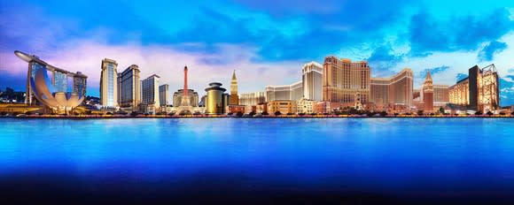 Las Vegas Sands' properties.