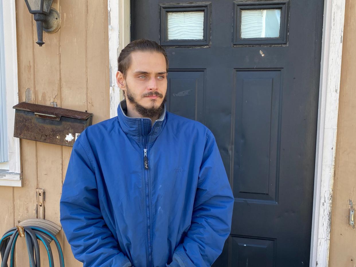 Troy Place, 24, said he is familiar with the home on Queen Street where he heard a loud popping noise and saw police dealing with a situation that involving a child at the house.