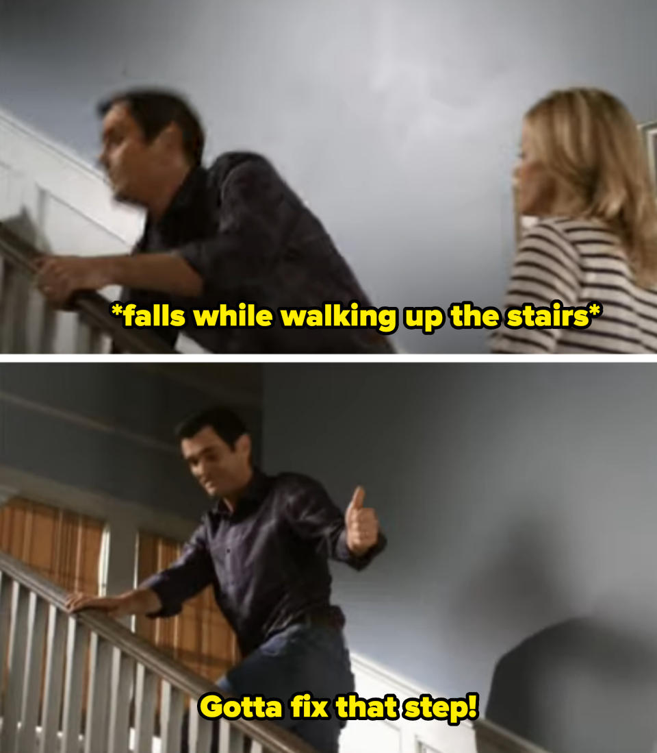 Screenshots from "Modern Family"