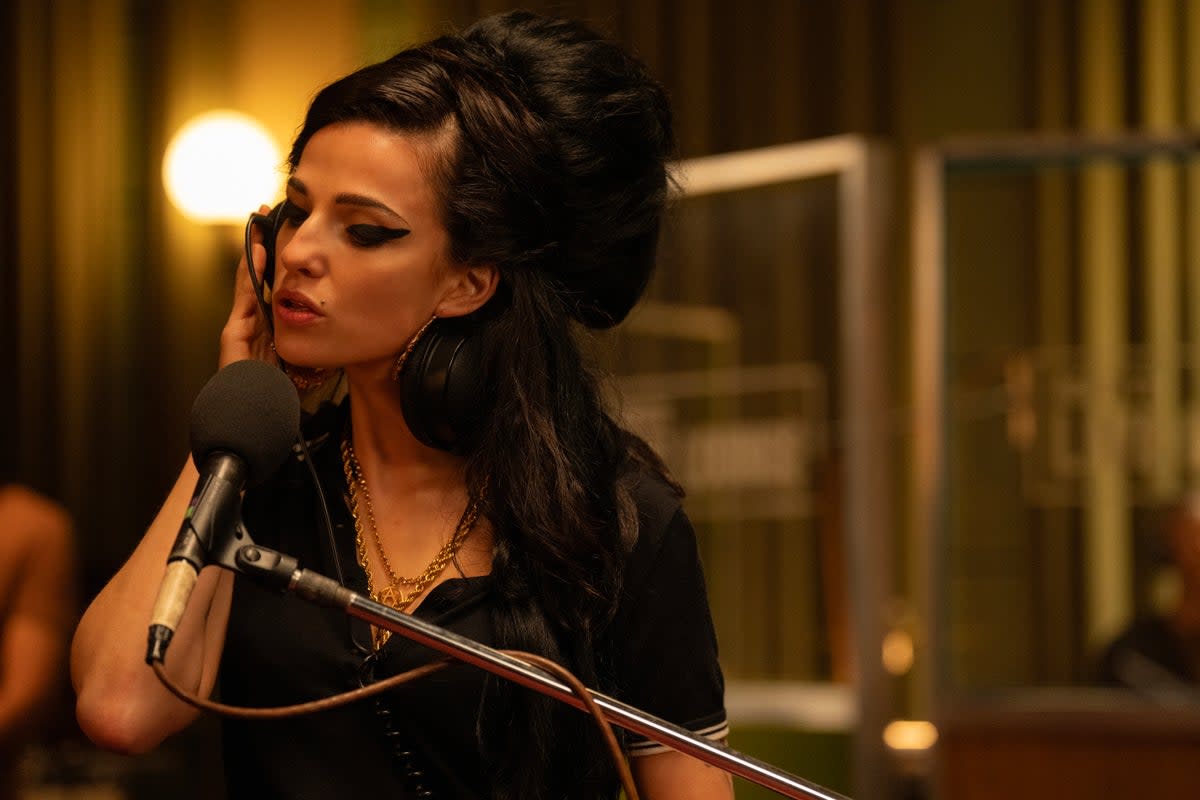 Marisa Abela as Amy Winehouse in ‘Back to Black’ (Focus Features/StudioCanal)