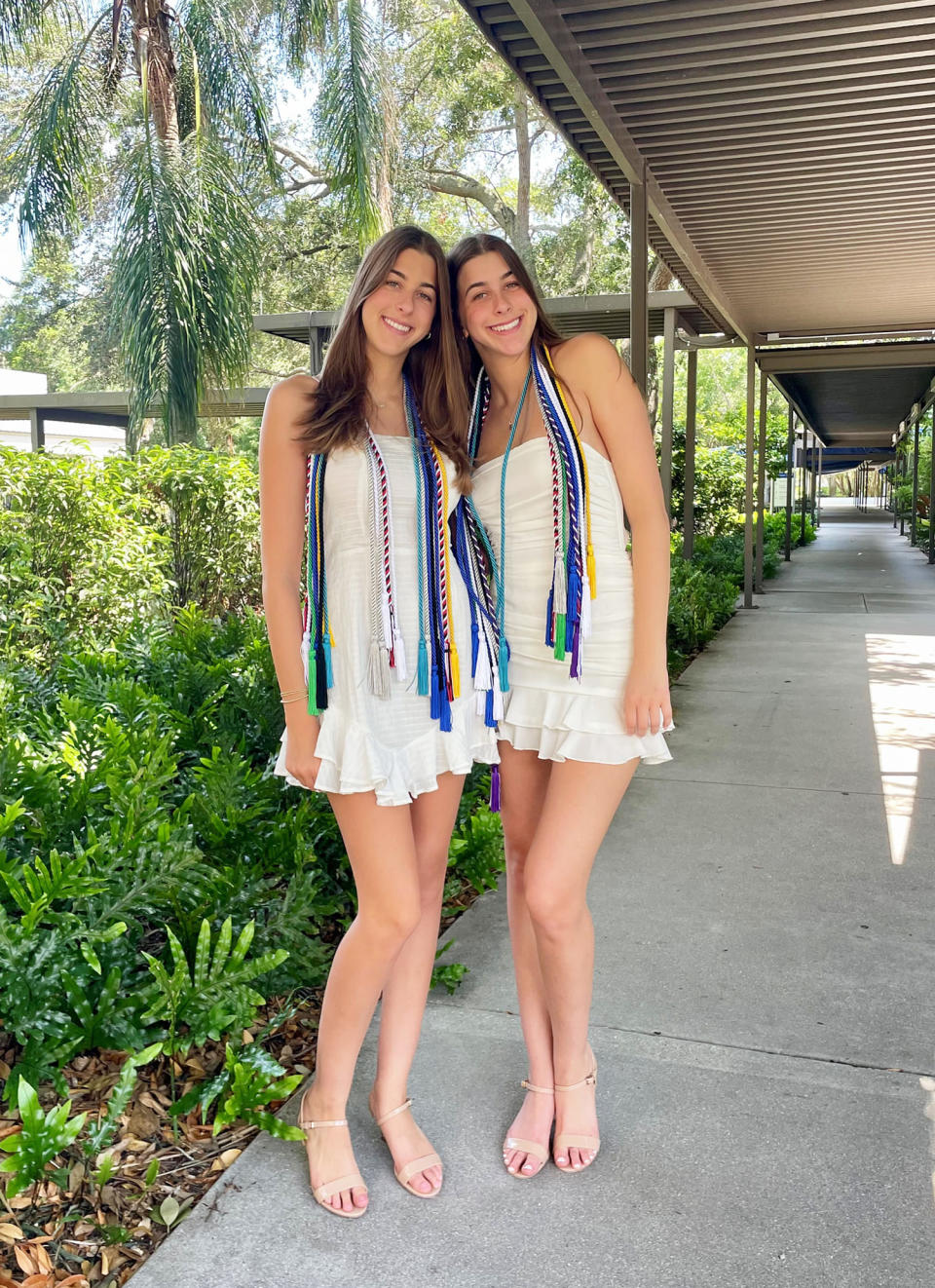 Twins Jocelyn and Gabrielle Reed. (Courtesy Aaron Reed)