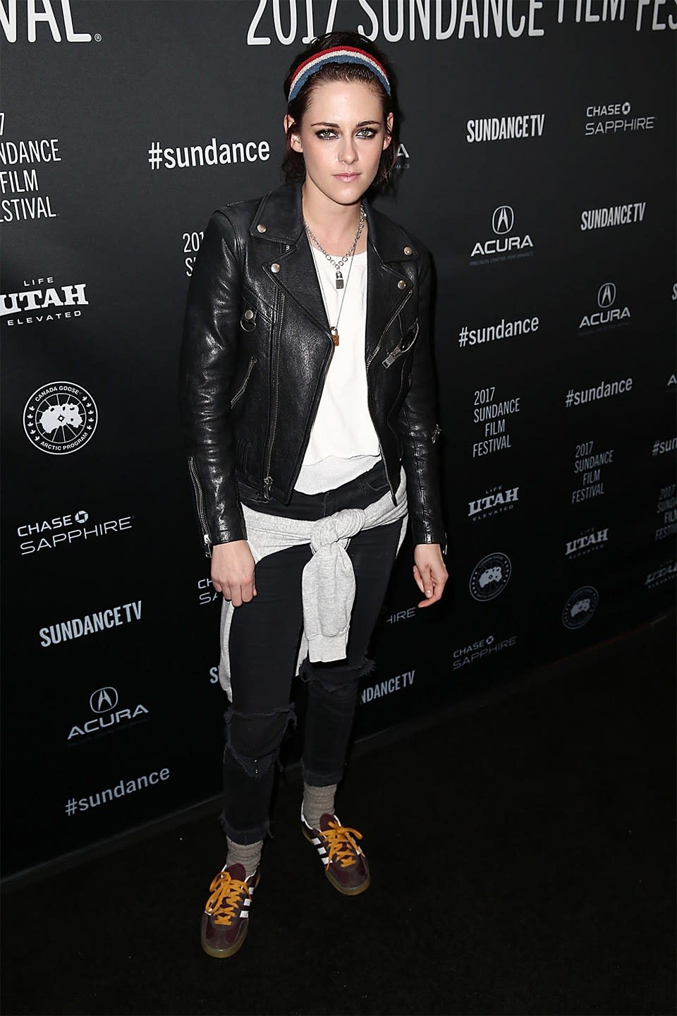 <p>Wearing Saint Laurent, Current Elliott, and Mother at the Sundance Film Festival (January 2017)</p>