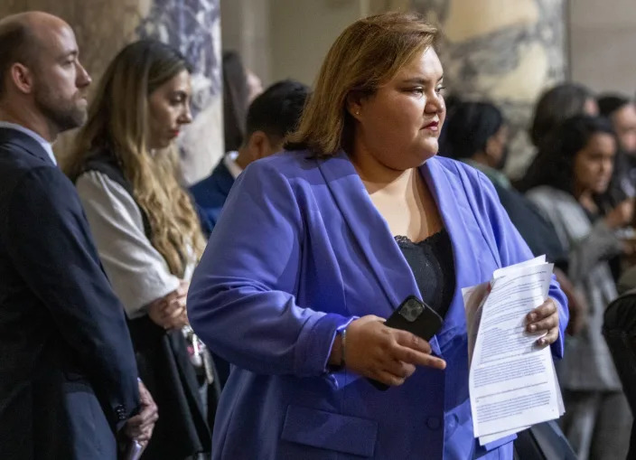 City Councilmember Eunisses Hernandez, pictured in December at City Hall.