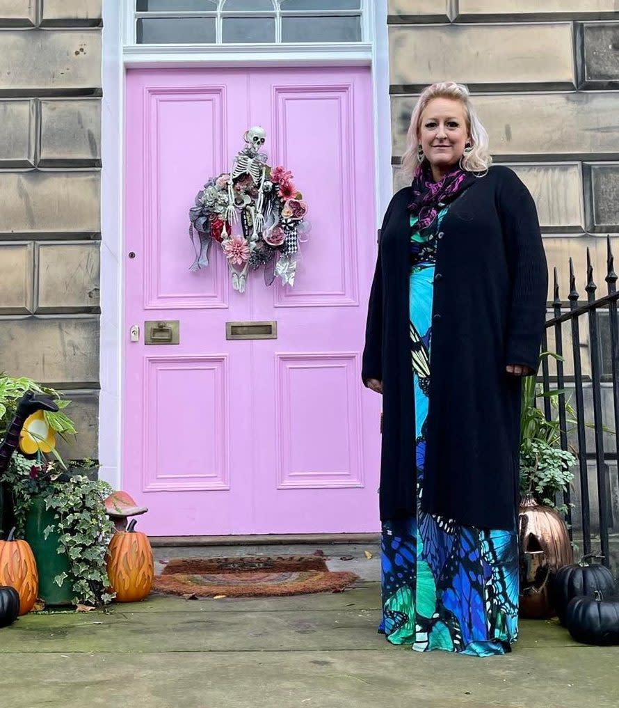 Miranda Dickson was told that her door colour was 'not in keeping with the historic character'