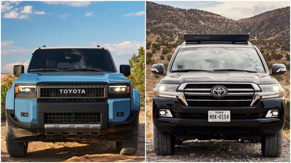 2024 toyota land cruiser vs 2021 land cruiser