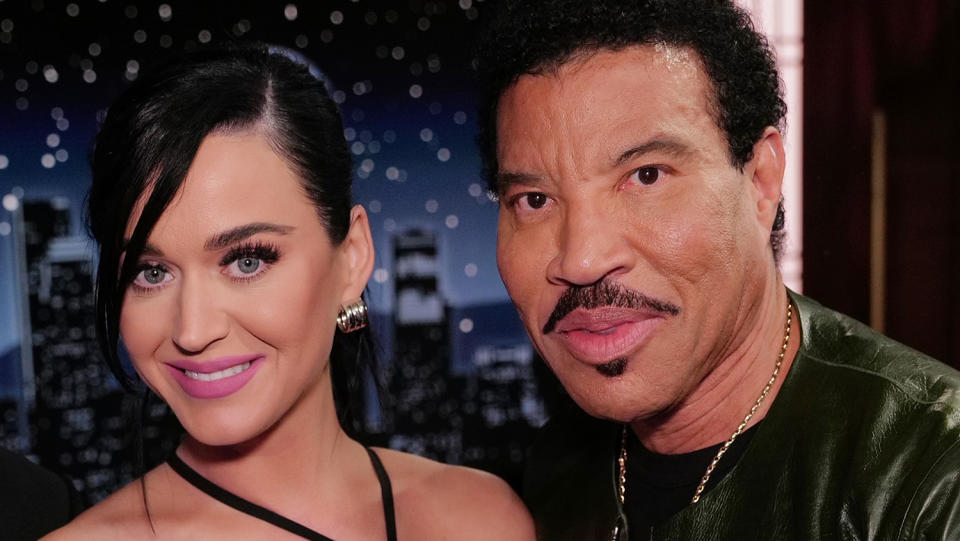 Katy Perry and Lionel Richie