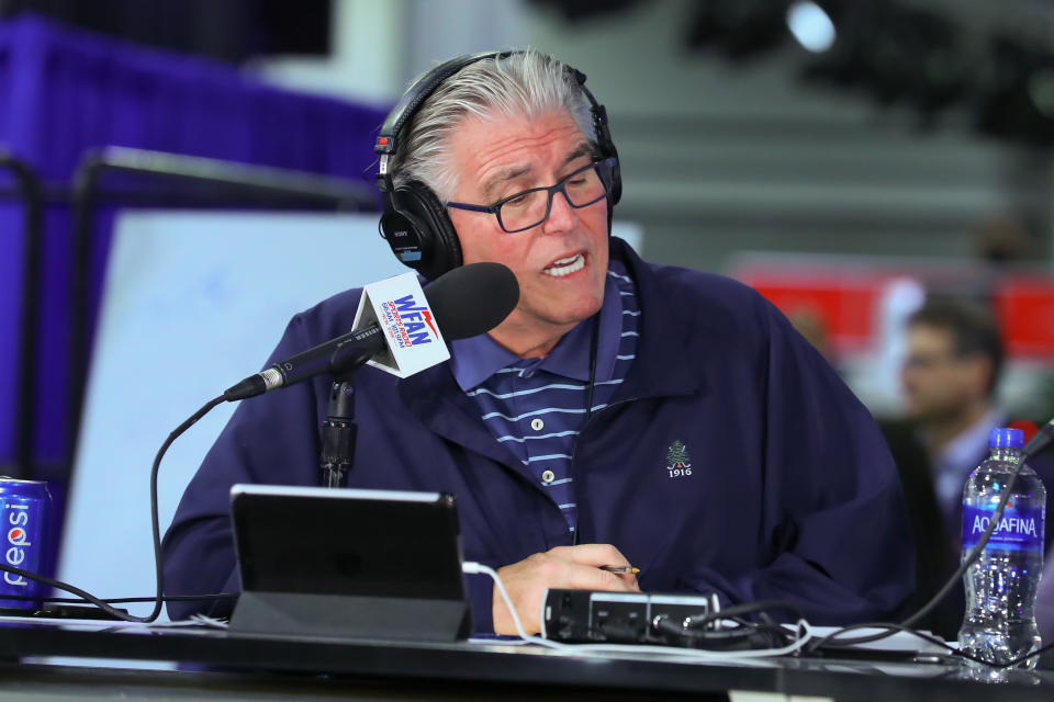 Things are getting personal between Mike Francesa and the Giants. (Getty)