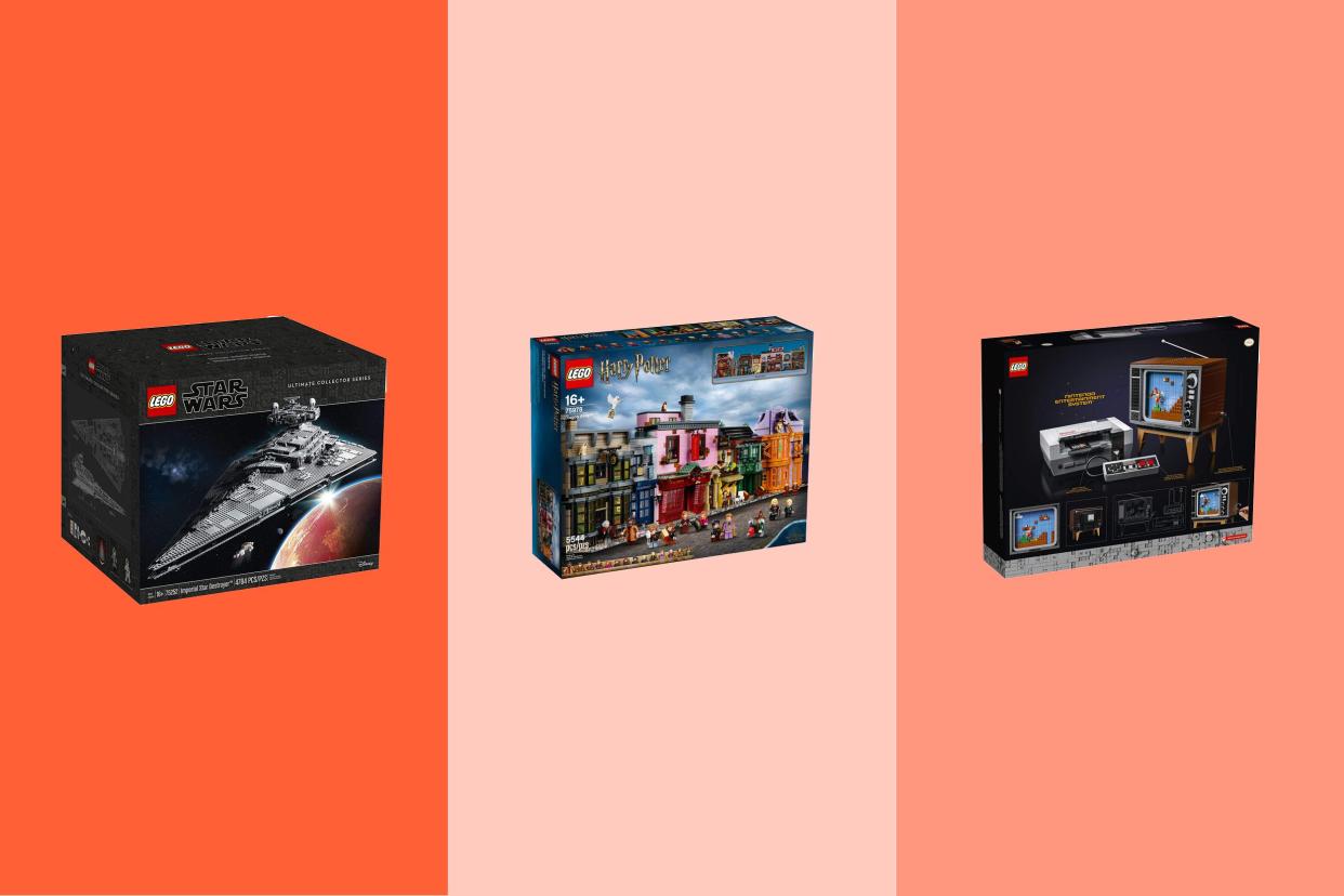 Most Amazing Lego Sets of All Time featuring Star Wars, Harry Potter, and Super Nintendo